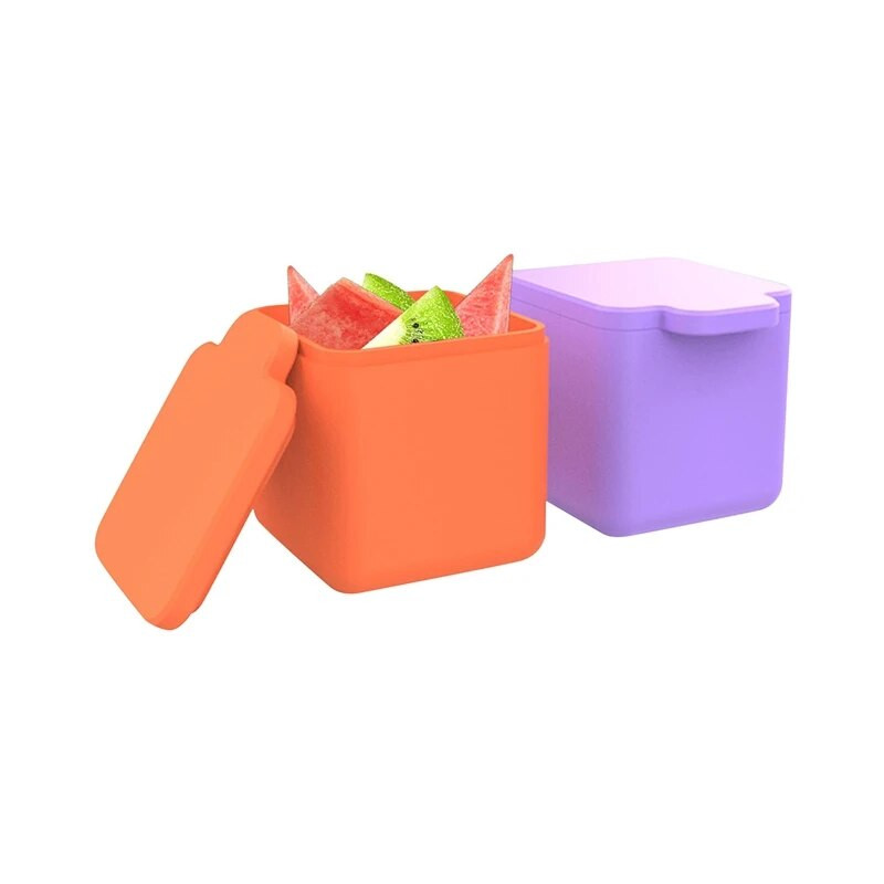 2 tk. Kastmiskonteinerid Lõunakarbi konteinerid Lekkekindel salatikastmekonteiner sobib enamikule Bento lõunasöögikarpidele