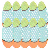 18 τμχ Πασχαλινό Πιάτο Party Catering Επιτραπέζια σκεύη μιας χρήσης Πασχαλινά αυγά