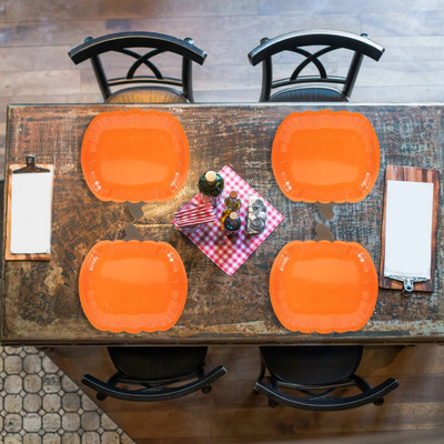 10/20/30 tk Ühekordsed kõrvitsa pabertaldrikud suupistekoogid magustoidud Halloweeni peo lauanõud kaunistustarbed