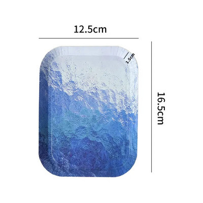 10 tk ühekordselt kasutatavad pabertaldrikud majapidamises kasutatavad marmorist paberist koogipabertaldrik Premium magustoidu puuviljataldrik peo grillitarbed