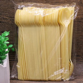 100/50 tükki mini plastiklusikas Ühekordsed sööginõud lusikad tarretisejäätise magustoidu jaoks ühekordselt kasutatav plastiklusikas supilusikas