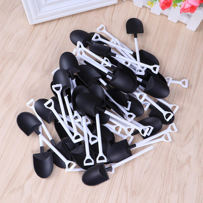 50 τεμ. επιδόρπιο κουταλιού πουτίγκα γιαουρτιού σχήμα κουταλιού κουτάλι για χωνάκι χιονιού