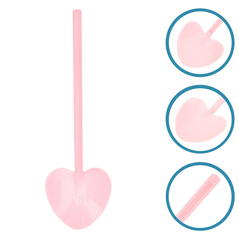 100 kom. Žlica za pjenu Plastične žlice Torta za zabave za jednokratnu upotrebu Posuđe za jelo Deserti Sladoled