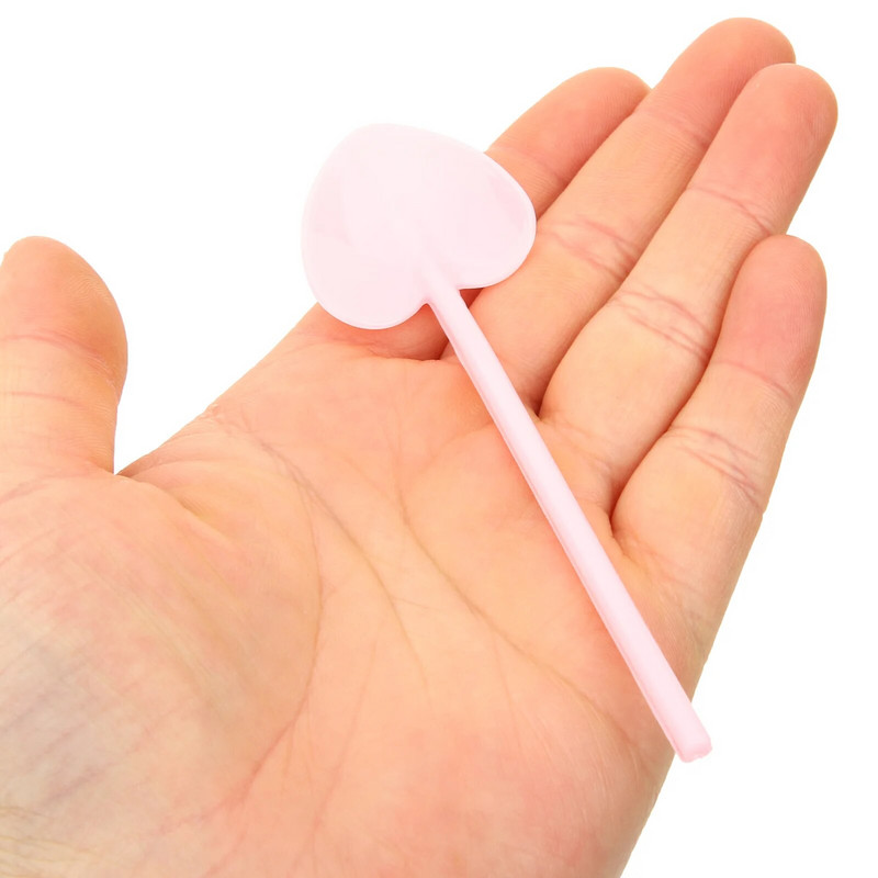 100 τμχ Πλαστικό κέικ κουταλιού για πάρτι Κουτάλια για επιδόρπιο κουτάλια πουτίγκα Κουτάλια για πάρτι