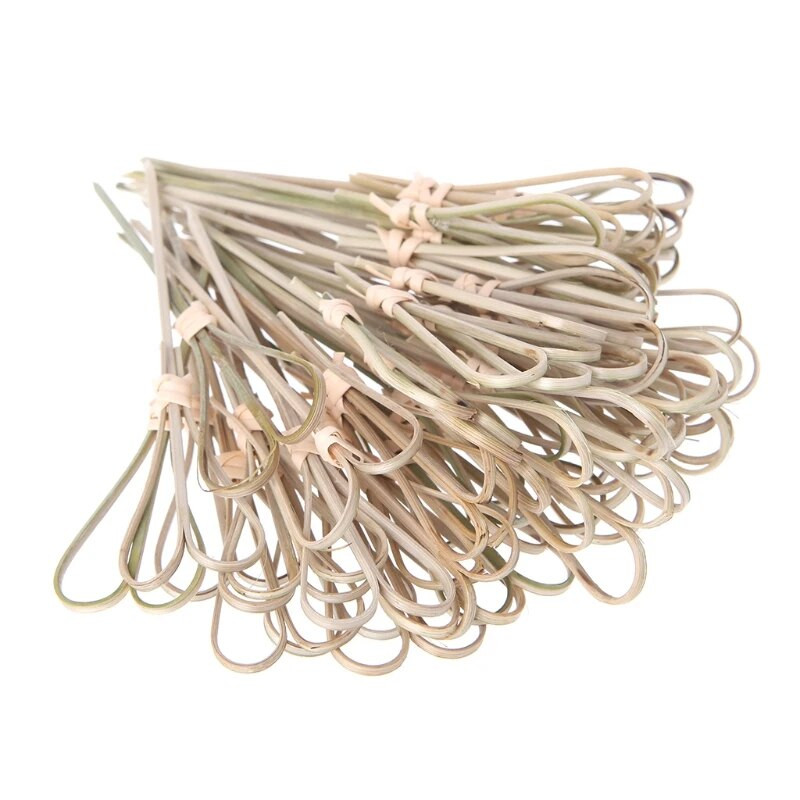 50 vnt. vienkartiniai bambuko krapštukai kokteilių dantų krapštukai kokteilių vakarėlių klubas, skirtas Creati T5EF