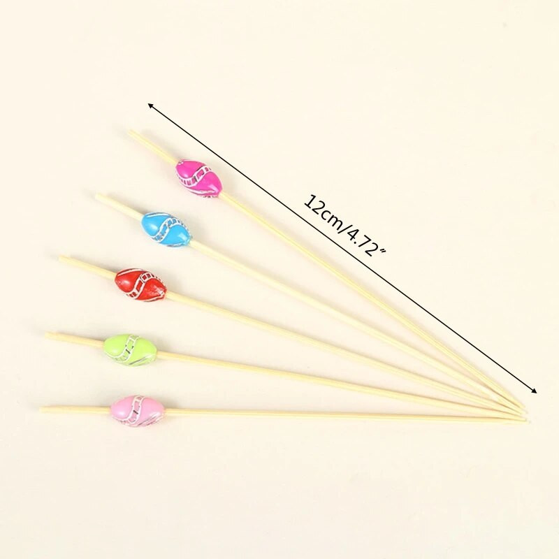 100 pakelių vakarėlių keksiukų vaisių šakutės pyragaičių desertų kokteilių dantų krapštukai 3 stiliai