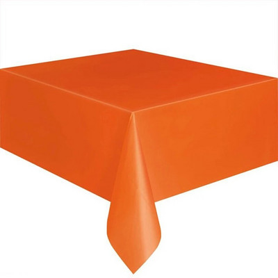 1PC plastikust ühekordselt kasutatav ühevärviline laudlina sünnipäevapidu pulmade jõulupüha