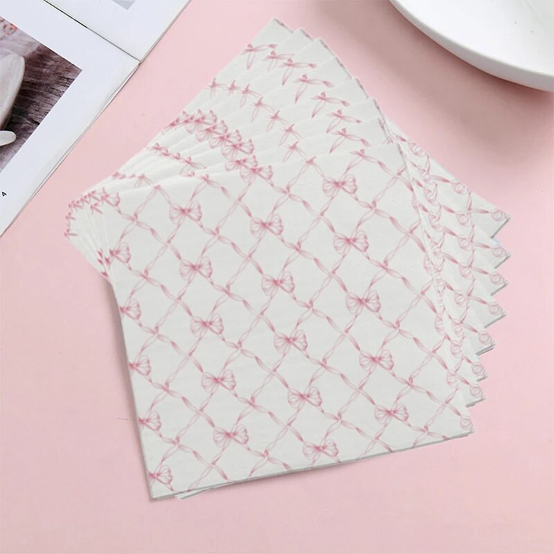 40 buc șervețele de unică folosință prosoape de hârtie de masă cu imprimeu clasic cu fundătură pentru decorațiuni pentru petrecerea de aniversare accesorii de bucătărie șervețel de nuntă