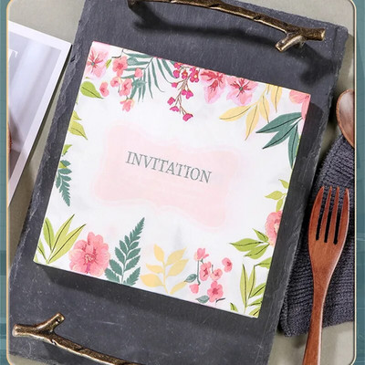 20 tk Flamingo paberist salvrätik suvine troopiline pulmakaunistusrätikud Hawaii poissmeestepeo kaunistus