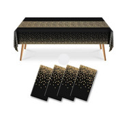 1 tk õlikindel veekindel laudlina ühekordselt kasutatavad täpimustriga laudlinad ristkülikukujulistele laudadele, piknikuriidest peotarbed