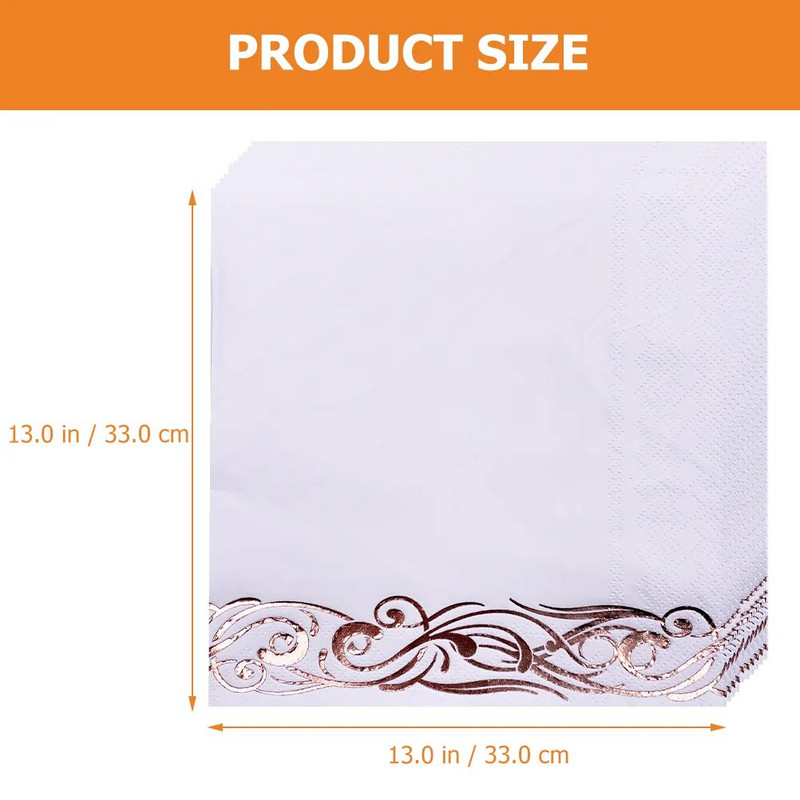 50 tk. Salvrätik Dekoratiivsed Salvrätikud Kangas Salvei Rohelised Peotarbed Kaunistused Festivali ühekordne paber