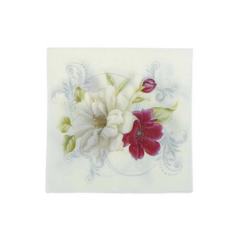 20 τμχ λουλουδια σε στυλ muti Ροζ μονόκερος ζωάκια Χάρτινες χαρτοπετσέτες Cafe&Party Tissue Petkins Decoupage Χαρτί διακόσμησης