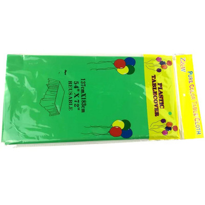 1tk Plastikust ühekordne peolaudlina ühevärviline ristkülikukujuline kirjutuslaudriie dekoor Pulmade jõulud Köögi lauakate 137x183cm