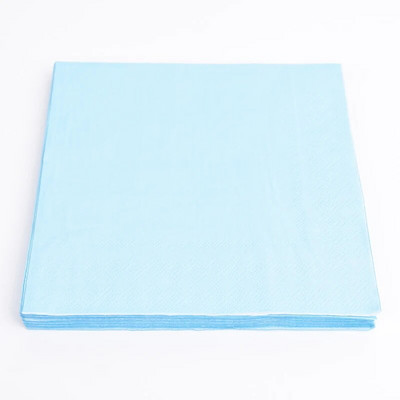 20tk Macaron pastellpaberist salvrätikud Roosad kommid Baby Shower Lapsed Ükssarvik Sünnipäevapeolaua kaunistus Pulmalauanõud 33*33cm