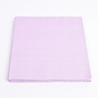 20tk Macaron pastellpaberist salvrätikud Roosad kommid Baby Shower Lapsed Ükssarvik Sünnipäevapeolaua kaunistus Pulmalauanõud 33*33cm