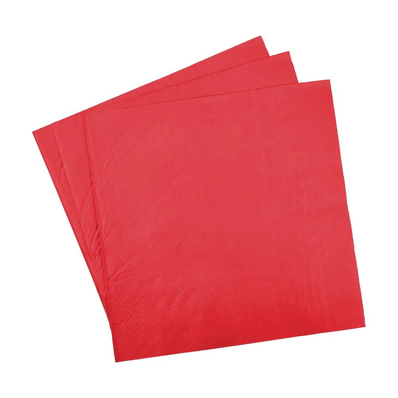 20 komada papirnatih ručnika za jednokratnu upotrebu Dekoracije za rođendanske zabave Dječje salvete za zabavu Vjenčanje Potrepštine za uređenje doma Tema boja za zabavu