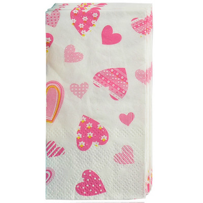 10 vnt Spalvingos mielos šuns pėdsakų nosinaitės servetėlės Popierius Patogus kišeninis tualetas servetėlės kavos viešbučio vestuvių vakarėlio dekoravimas