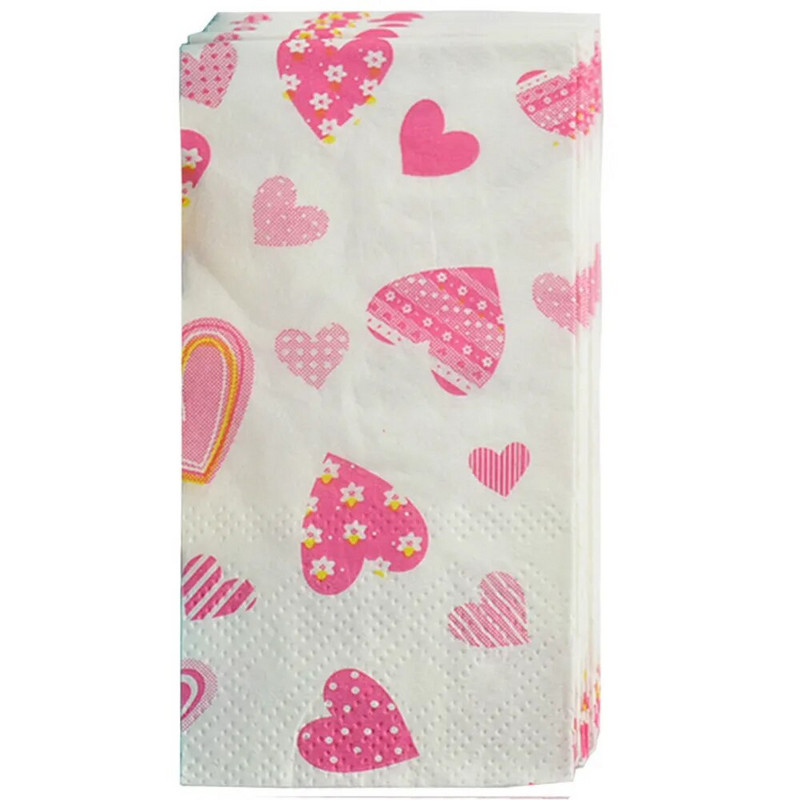 10 vnt Spalvingos mielos šuns pėdsakų nosinaitės servetėlės Popierius Patogus kišeninis tualetas servetėlės kavos viešbučio vestuvių vakarėlio dekoravimas