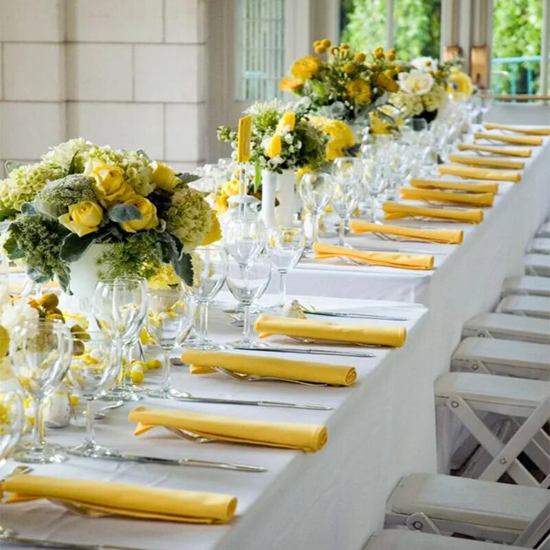 50cmx50cm kvadratinės satino stalo servetėlės Minkšta nosinaitė Romantiškos vestuvės banketų staltiesės vakarienės dekoravimo servetėlės pagal užsakymą