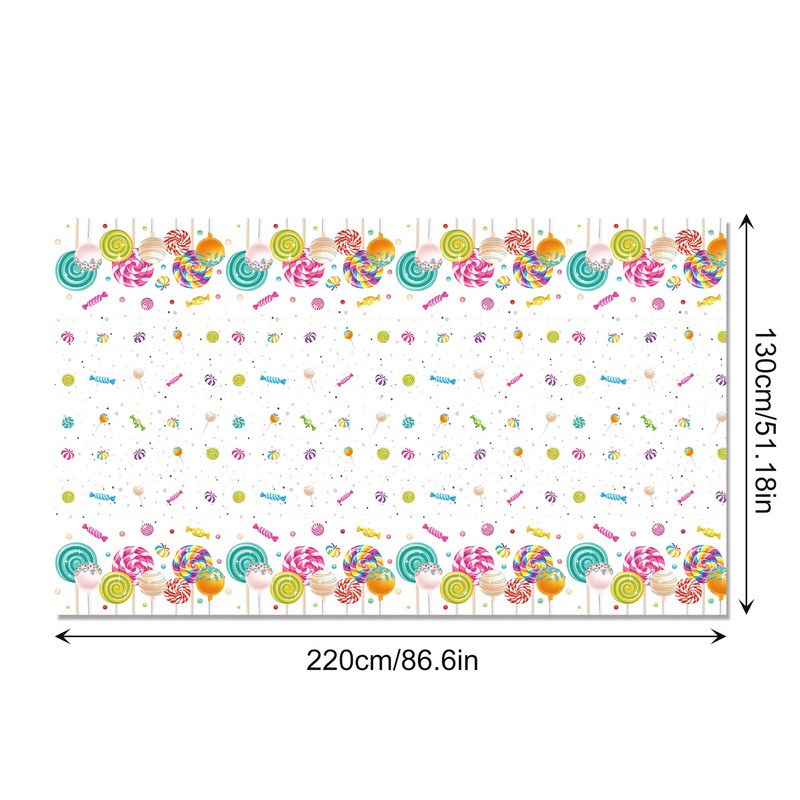 Animacinių filmų ledinukų vakarėlis vienkartinė staltiesė saldūs saldainiai mergaičių gimtadienio stalo dangos dekoras Kūdikių dušo vakarėliui stovyklavimo kilimėlio reikmenys