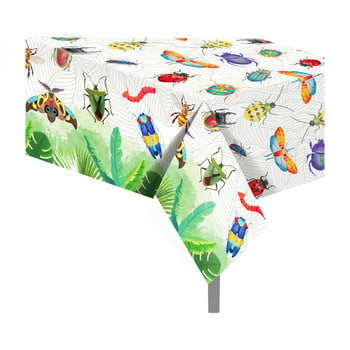 130*220cm Cartoon Spring Insect Dragonfly Party Τραπεζομάντηλα μιας χρήσης Baby Shower πάρτι γενεθλίων Ματ για κάμπινγκ Διακοσμητικό τραπεζομάντιλο