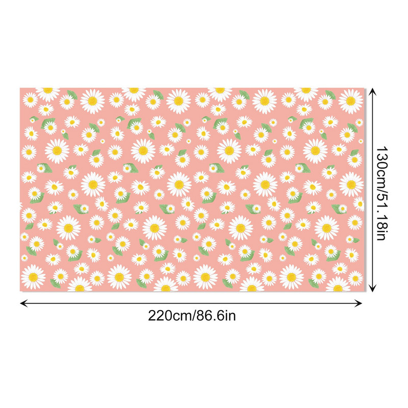 Proslava cvijeta tratinčice Jednokratni stolnjak Rođendanska zabava Podmetač za piknik Pokrivač za stol Jednokratni stolnjaci Baby Shower Svadbena zabava