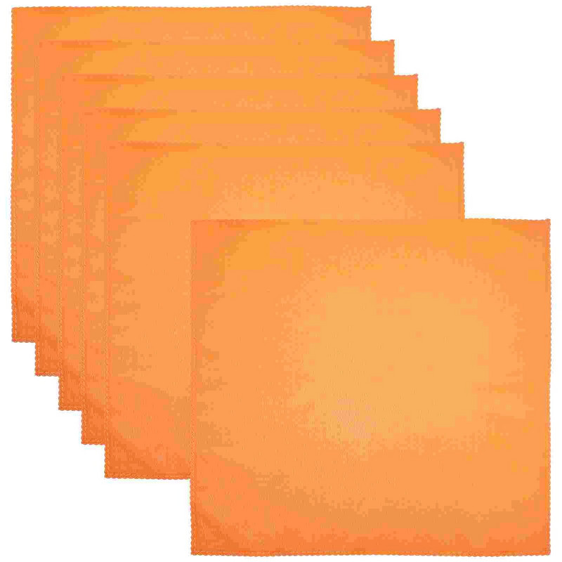 6 tk riidest salvrätik puuvillased salvrätikud söögilaua kangas pehme õhtusöök pestav hotell