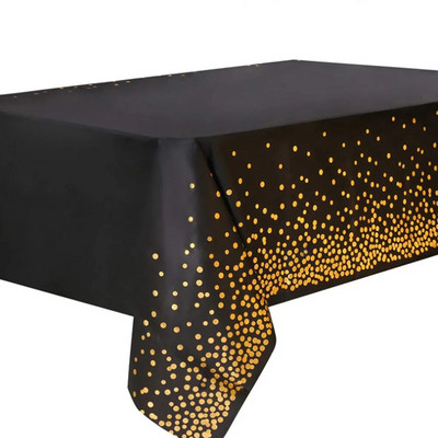 1 kom. Pravokutni stolnjak PE plastika Upotrijebite samo jednom Vodootporan Otporan na ulje za rođendansku zabavu Sredstva za čišćenje Uređenje blagovaonice