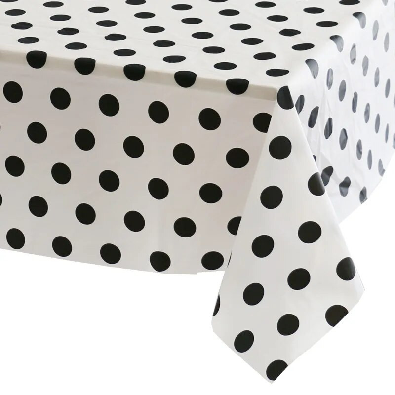 Vienkartinės staltiesės stačiakampiams staltiesės Užvalkalai Taškiniai konfeti Įkurtuvių vakarėliai Vestuvės Vestuvių dušas Banketas 1vnt