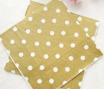 Visokokvalitetni tiskarski papirni ručnik u boji Novogodišnji stol za zabavu Obitelj Zaštita okoliša Jednokratni papirnati ručnik od čiste drvene mase