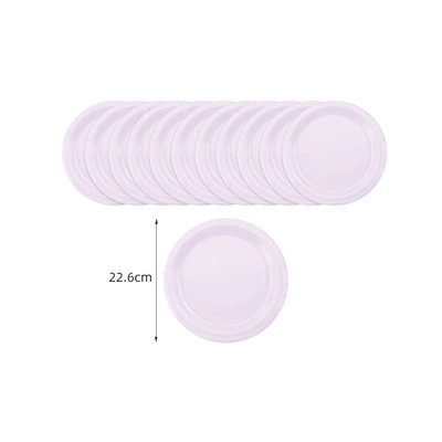 Soliidne helelilla teema Sünnipäev Super Tüdrukute Kaunistused Pidu Ühekordsed lauanõud Pabersalvrätikud Tassid Taldrikud Laudlinad Õled