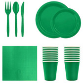 Μασίφ Πράσινο Θέμα Γενέθλια Σούπερ Κοριτσίστικα Διακοσμητικά πάρτι Επιτραπέζια σκεύη μιας χρήσης Χάρτινες χαρτοπετσέτες Φλιτζάνια Πιάτα Τραπεζομάντιλα Καλαμάκι