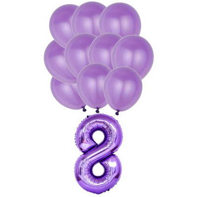 Vienspalviai violetiniai Gimtadienio papuošalai mergaitėms Vienkartiniai stalo reikmenys Popieriaus medžiaga Puodeliai Servetėlės Lėkštės Šakutė Šaukštas Staltiesė