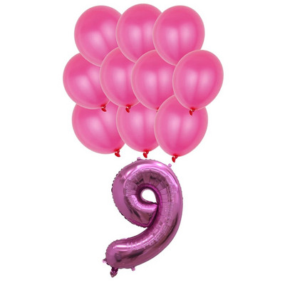 Solidūs rožiniai gimtadienio papuošimai mergaitėms Vienkartiniai stalo reikmenys Popieriaus medžiaga Puodeliai Servetėlės Lėkštės Šakutė Šaukštas Staltiesė