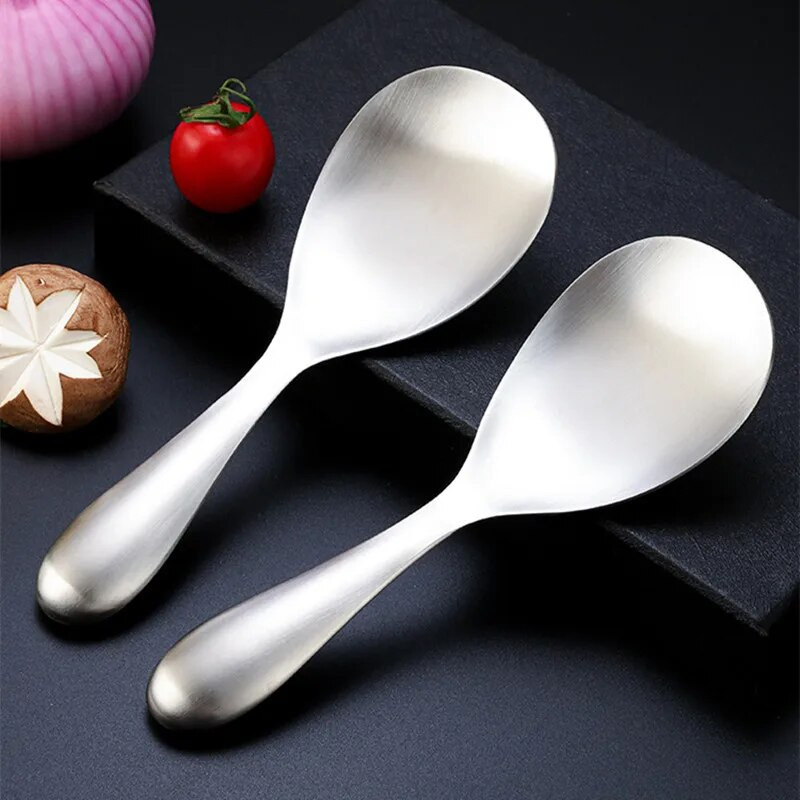 304 roostevabast terasest pika varrega riisisupp lusikas kulp Majapidamistarbed köögitarvikute jaoks Lauanõud Dropshipping