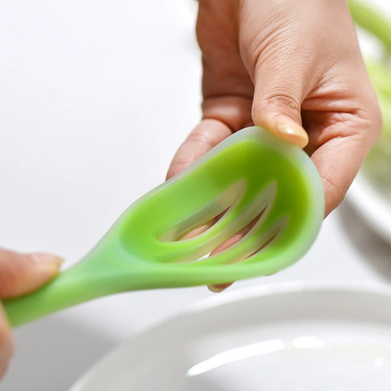 Silikoonist köögilusikas Pilusikas suur pika varrega kurn Lusikas Skimmer Silikoonist supikulp Kurn Spaatliga toiduvalmistamise tööriistad