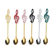 Roostevabast terasest noot Loominguline Lusikas Teelusikad Tee Kohv Jäätis Segamislusikas Lauanõud Söögiriistad Kööginõud