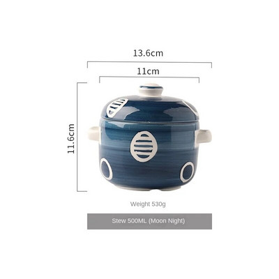 KAWASIMAYA keraamiline väike hautamispott Vesihautis Majapidamises ühe munaga hautis Auruti supipott Konserveeritud linnupesa Eriotstarbeline