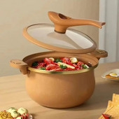 Mikrosurvekeraamika savist mikrosurvega supipott mittenakkuva pott suure mahutavusega majapidamises kasutatav multifunktsionaalne integreeritud hautis