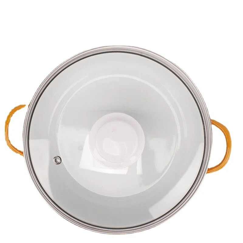 Vintage emailiga pott gaasi- ja elektripliitidele, paks ja tahke 16–24 cm supi- ja hautamispott