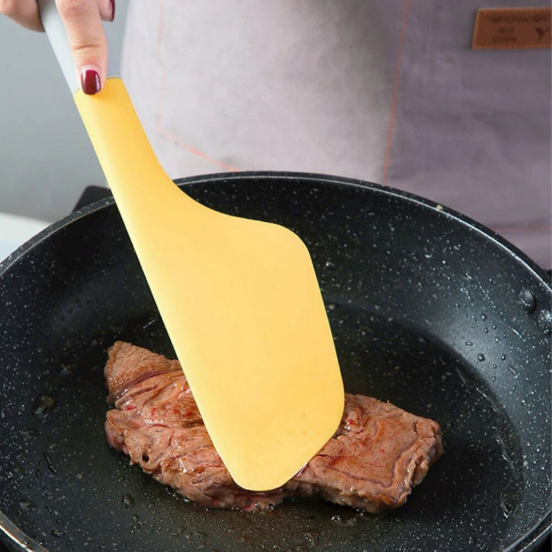 34 cm torto kremo mentele Nelipnus omleto mentelė Turner sviesto grandiklis Miltų maišymo kepimo įrankis karščiui atsparus tešlos grandiklis