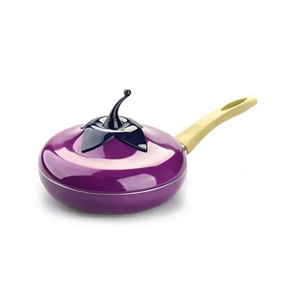 Kūrybiškas vaisių formos puodas Aliuminis nepridegantis sriubos puodas Keptuvė Virtuvės indų rinkinys Virtuvės reikmenų Puodas