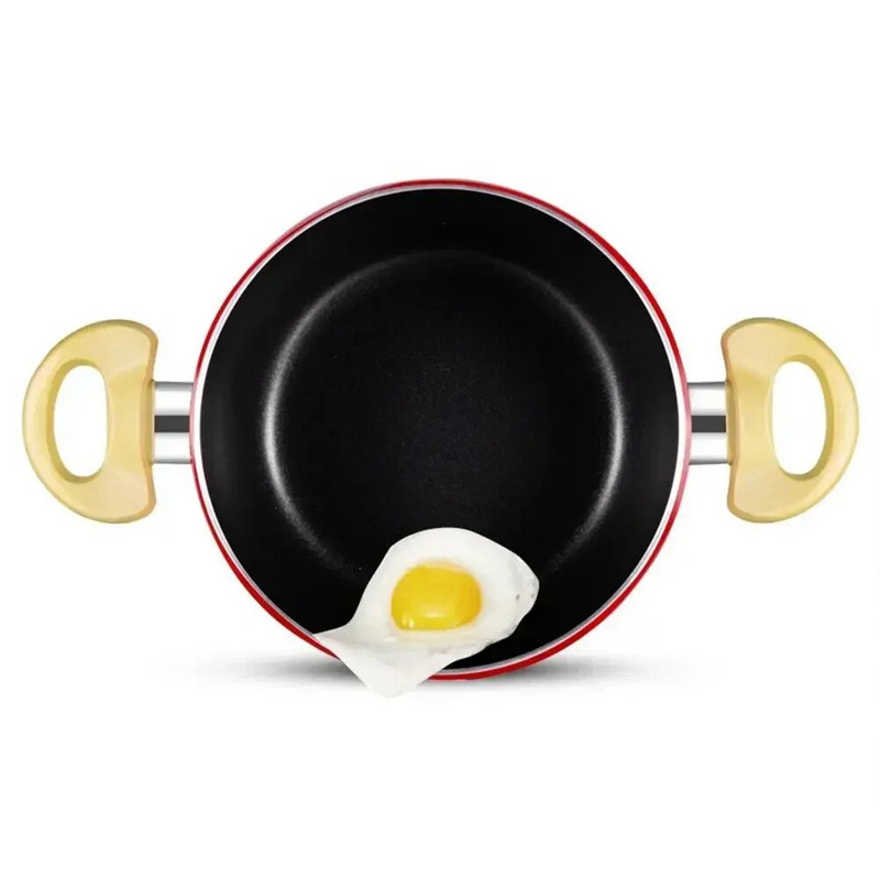 Kūrybiškas vaisių formos puodas Aliuminis nepridegantis sriubos puodas Keptuvė Virtuvės indų rinkinys Virtuvės reikmenų Puodas