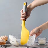 33 cm-es tapadásmentes omlett lapátforgató tortakrém spatula vajkaparó lisztkeverő sütőeszköz hőálló tésztakaparó