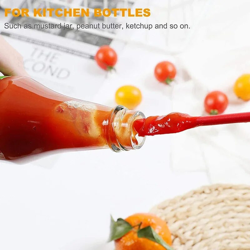 4vnt./komplektas Silikoninis grandiklis pailgintas uogienė Mentele Kosmetikos buteliukas Mentele Vaisių Padažas Grandiklis Virtuvės reikmenys Priedai