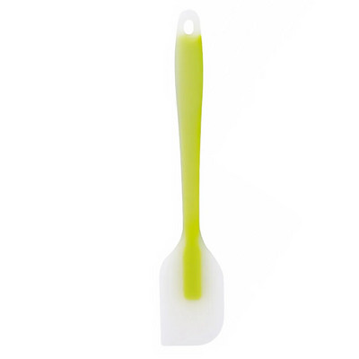 Spatulă mare de silicon, 28 cm, translucidă, antiaderentă, pentru prăjituri, cremă, unt, împrăștiat ciocolată, rezistentă la căldură, instrument de copt pentru patiserie