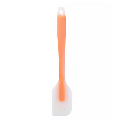 Spatulă mare de silicon, 28 cm, translucidă, antiaderentă, pentru prăjituri, cremă, unt, împrăștiat ciocolată, rezistentă la căldură, instrument de copt pentru patiserie