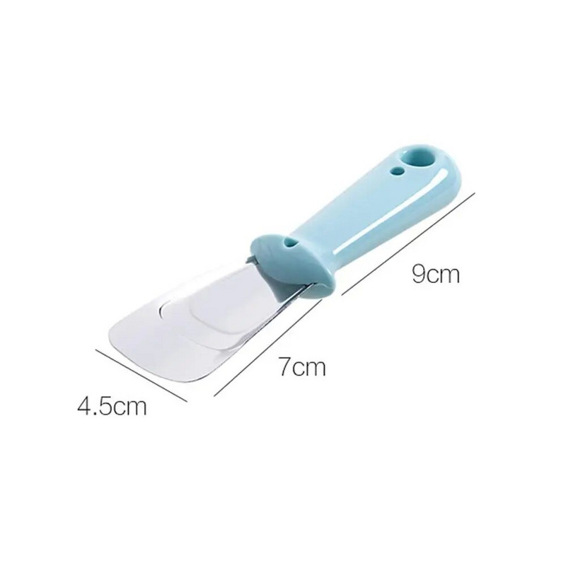 Šaldytuvo atitirpinimo kastuvas, ledo šaldiklis, buitinės valymo priemonės, nerūdijantis plienas, ledo šalinimo kastuvas