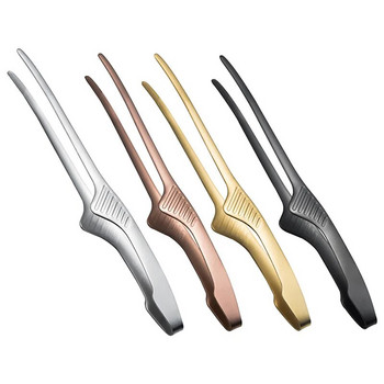 Food Chief Tongs BBQ Tweezer Clip από ανοξείδωτο ατσάλι Φορητό για πικνίκ μπάρμπεκιου Μαγειρική λαβίδες κουζίνας Μαγειρικά σκεύη Αξεσουάρ