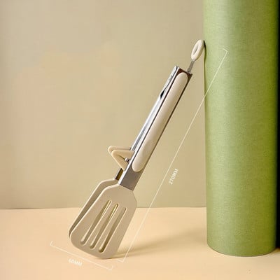 Hvataljka za hranu Kuhinjske hvataljke od nehrđajućeg čelika Silikonske najlonske neklizajuće kopče za kuhanje Stezaljka Roštilj Alati za salatu Roštilj Kuhinjski pribor